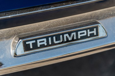 Lot 21 - 1977 Triumph Stag