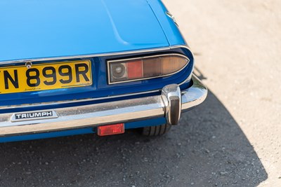 Lot 21 - 1977 Triumph Stag