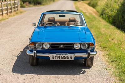 Lot 21 - 1977 Triumph Stag