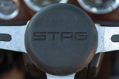 Lot 21 - 1977 Triumph Stag