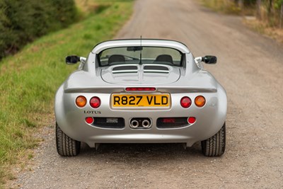 Lot 71 - 1998 Lotus Elise Series 1