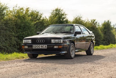 Lot 74 - 1989 Audi UR Quattro 2.2 Turbo 10V