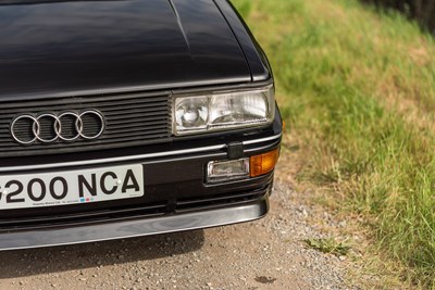 Lot 74 - 1989 Audi UR Quattro 2.2 Turbo 10V