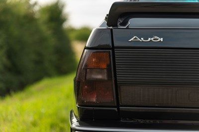 Lot 74 - 1989 Audi UR Quattro 2.2 Turbo 10V