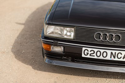 Lot 74 - 1989 Audi UR Quattro 2.2 Turbo 10V