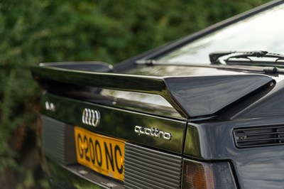 Lot 74 - 1989 Audi UR Quattro 2.2 Turbo 10V
