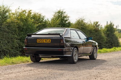 Lot 74 - 1989 Audi UR Quattro 2.2 Turbo 10V