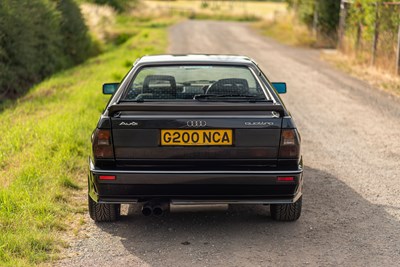 Lot 74 - 1989 Audi UR Quattro 2.2 Turbo 10V