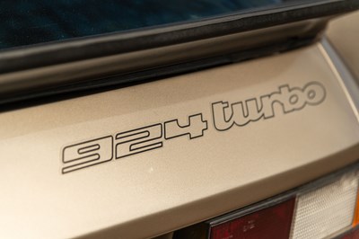 Lot 18 - 1981 Porsche 924 Turbo