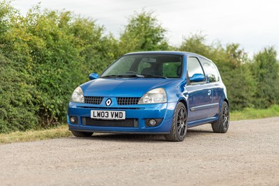 Lot 65 - 2003 Renault Clio Cup Sport 172