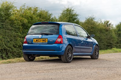 Lot 65 - 2003 Renault Clio Cup Sport 172