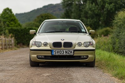 Lot 9 - 2003 BMW 316 TI SE Compact
