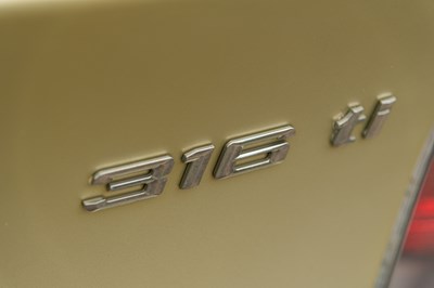 Lot 9 - 2003 BMW 316 TI SE Compact