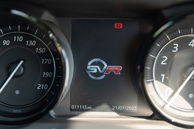 Lot 95 - 2016 Jaguar F-Type SVR