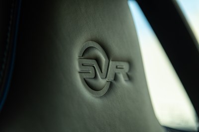 Lot 95 - 2016 Jaguar F-Type SVR