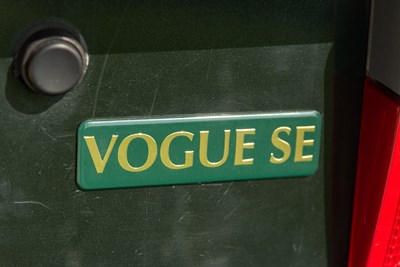 Lot 116 - 1999 Range Rover Vogue SE