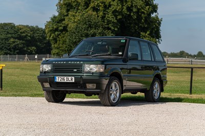 Lot 116 - 1999 Range Rover Vogue SE