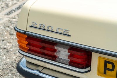 Lot 117 - 1978 Mercedes 280CE