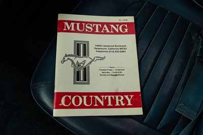 Lot 4 - 1965 Ford Mustang Series 1