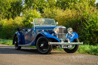 Lot 1938 Alvis 12-70 Tourer