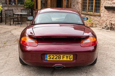 Lot 9 - 1998 Porsche Boxster
