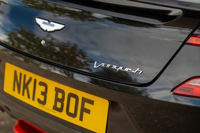 Lot 51 - 2013 Aston Martin Vanquish