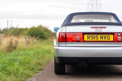 Lot 7 - 1998 Audi 80 Cabriolet