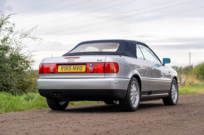 Lot 7 - 1998 Audi 80 Cabriolet