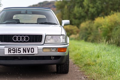 Lot 7 - 1998 Audi 80 Cabriolet