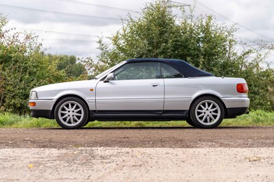 Lot 7 - 1998 Audi 80 Cabriolet
