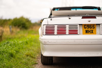 Lot 6 - 1990 Mustang 5.0 GT Convertible