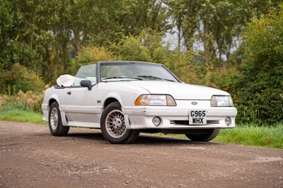 Lot 6 - 1990 Mustang 5.0 GT Convertible