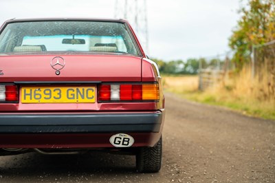 Lot 15 - 1991 Mercedes 190E