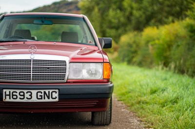 Lot 15 - 1991 Mercedes 190E