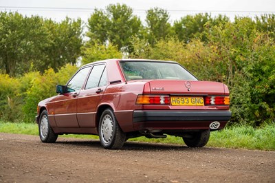 Lot 15 - 1991 Mercedes 190E