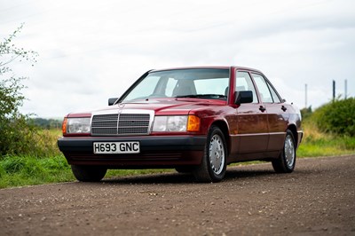 Lot 15 - 1991 Mercedes 190E
