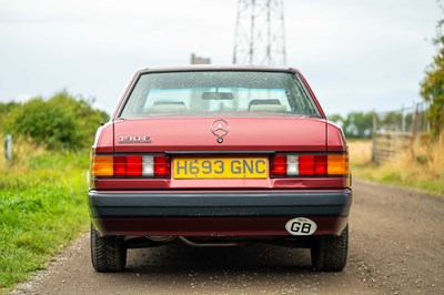 Lot 15 - 1991 Mercedes 190E