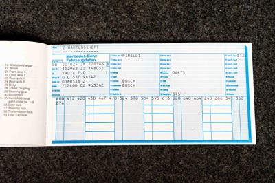 Lot 15 - 1991 Mercedes 190E