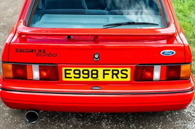 Lot 61 - 1987 Ford Escort RS Turbo