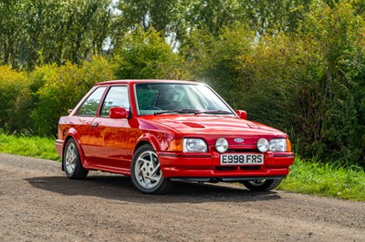 Lot 1987 Ford Escort RS Turbo