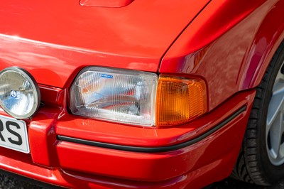 Lot 61 - 1987 Ford Escort RS Turbo