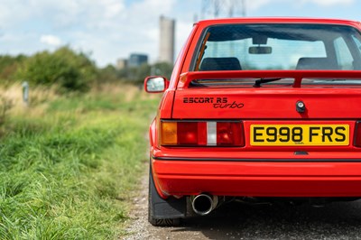 Lot 61 - 1987 Ford Escort RS Turbo
