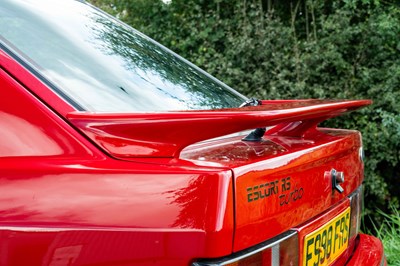 Lot 61 - 1987 Ford Escort RS Turbo