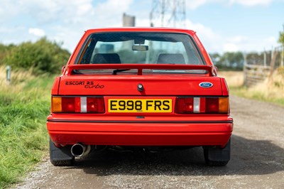 Lot 61 - 1987 Ford Escort RS Turbo