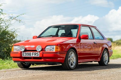 Lot 61 - 1987 Ford Escort RS Turbo
