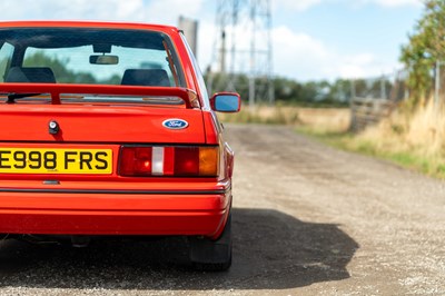 Lot 61 - 1987 Ford Escort RS Turbo