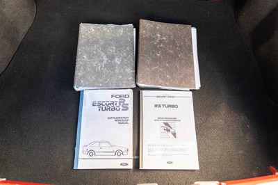 Lot 61 - 1987 Ford Escort RS Turbo