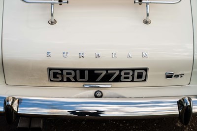 Lot 58 - 1966 Sunbeam Alpine GT