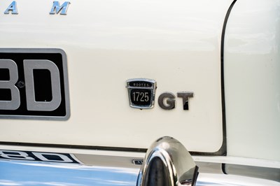 Lot 58 - 1966 Sunbeam Alpine GT