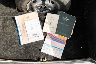 Lot 58 - 1966 Sunbeam Alpine GT